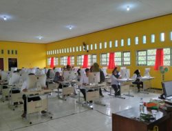 KPU Bengkulu Utara  Gelar Seleksi Tertulis PPS