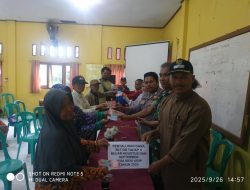 Desa Sidourip Salurkan BLT-DD Tahap II untuk 14 Keluarga Penerima Manfaat