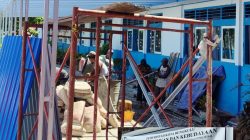 Proyek Pembangunan SMP Negeri 4 Kota Bengkulu Diduga Abaikan Standar K3